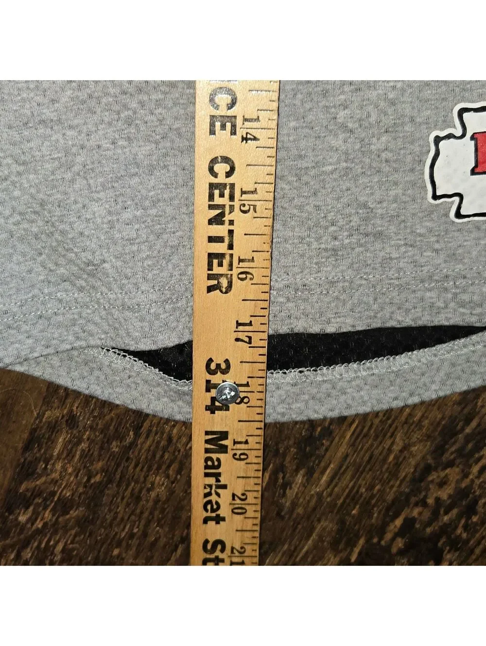 Kansas City Chiefs Pajama Shorts Men's XL Gray Pockets Heavyweight READ